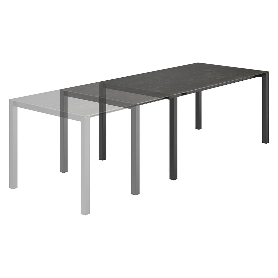 OUTLIV. Kobe Gartenmöbel-Set 5-tlg. Tisch 160/217/267x91cm Anthrazit/Dark Grey OUTLIV. Kobe Gartenmöbel-Set 5-tlg. Tisch 160/217/267x91cm Anthrazit/Dark Grey -Outliv outliv kobe gartenmoebel set 5 tlg tisch 160 217 267x91cm 1495101 7