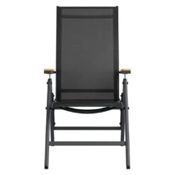 OUTLIV. Kobe Klappsessel Aluminium/Textilene Anthrazit -Outliv outliv kobe klappsessel aluminium textilene 1340793 2