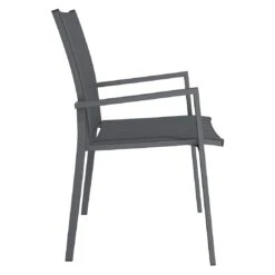 OUTLIV. Kobe Stapelsessel Aluminium/Textilene Anthrazit -Outliv outliv kobe stapelsessel aluminium textilene anthrazit 1423590 4