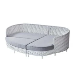 OUTLIV. Korsika Sonneninsel Geflecht Weiß/Grau -Outliv outliv korsika sonneninsel geflecht weiss grau 990982 3