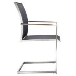 OUTLIV. Kreta Gartenmöbelset 7-tlg. Freischwinger Mit Tisch 220x100cm Silber/Coal 3 OUTLIV. Kreta Gartenmöbelset 7-tlg. Freischwinger Mit Tisch 220x100cm Silber/Coal -Outliv outliv kreta gartenmoebelset 7 tlg mit tisch 220x100cm 1443962 4