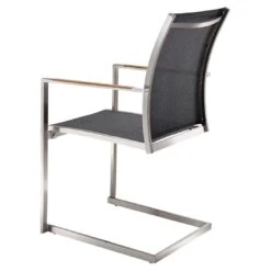 OUTLIV. Kreta Gartenmöbelset 7-tlg. Freischwinger Mit Tisch 220x100cm Silber/Coal 4 OUTLIV. Kreta Gartenmöbelset 7-tlg. Freischwinger Mit Tisch 220x100cm Silber/Coal -Outliv outliv kreta gartenmoebelset 7 tlg mit tisch 220x100cm 1443962 5