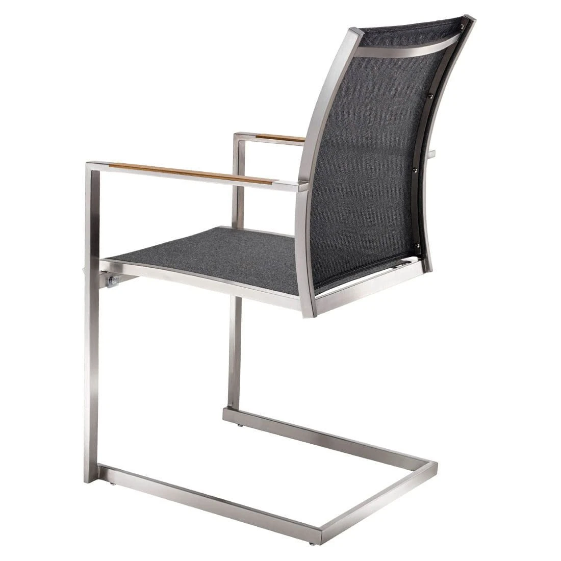 OUTLIV. Kreta Gartenmöbelset 7-tlg. Freischwinger mit Tisch 220x100cm Silber/Coal OUTLIV. Kreta Gartenmöbelset 7-tlg. Freischwinger Mit Tisch 220x100cm Silber/Coal -Outliv outliv kreta gartenmoebelset 7 tlg mit tisch 220x100cm 1443962 5