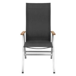 OUTLIV. Kreta Gartenmöbelset 7-tlg. Klappsessel Mit Tisch 220x100cm Silber/Coal 2 OUTLIV. Kreta Gartenmöbelset 7-tlg. Klappsessel Mit Tisch 220x100cm Silber/Coal -Outliv outliv kreta gartenmoebelset 7 tlg mit tisch 220x100cm 1443973 3