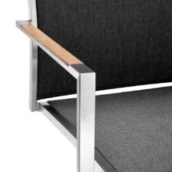 OUTLIV. Kreta Gartenmöbelset 9-tlg.+Tisch 160/217/267x91 Cm Silber/Coal -Outliv outliv kreta gartenmoebelset 9 tlg tisch 160 217 267x91 cm 1441828 15