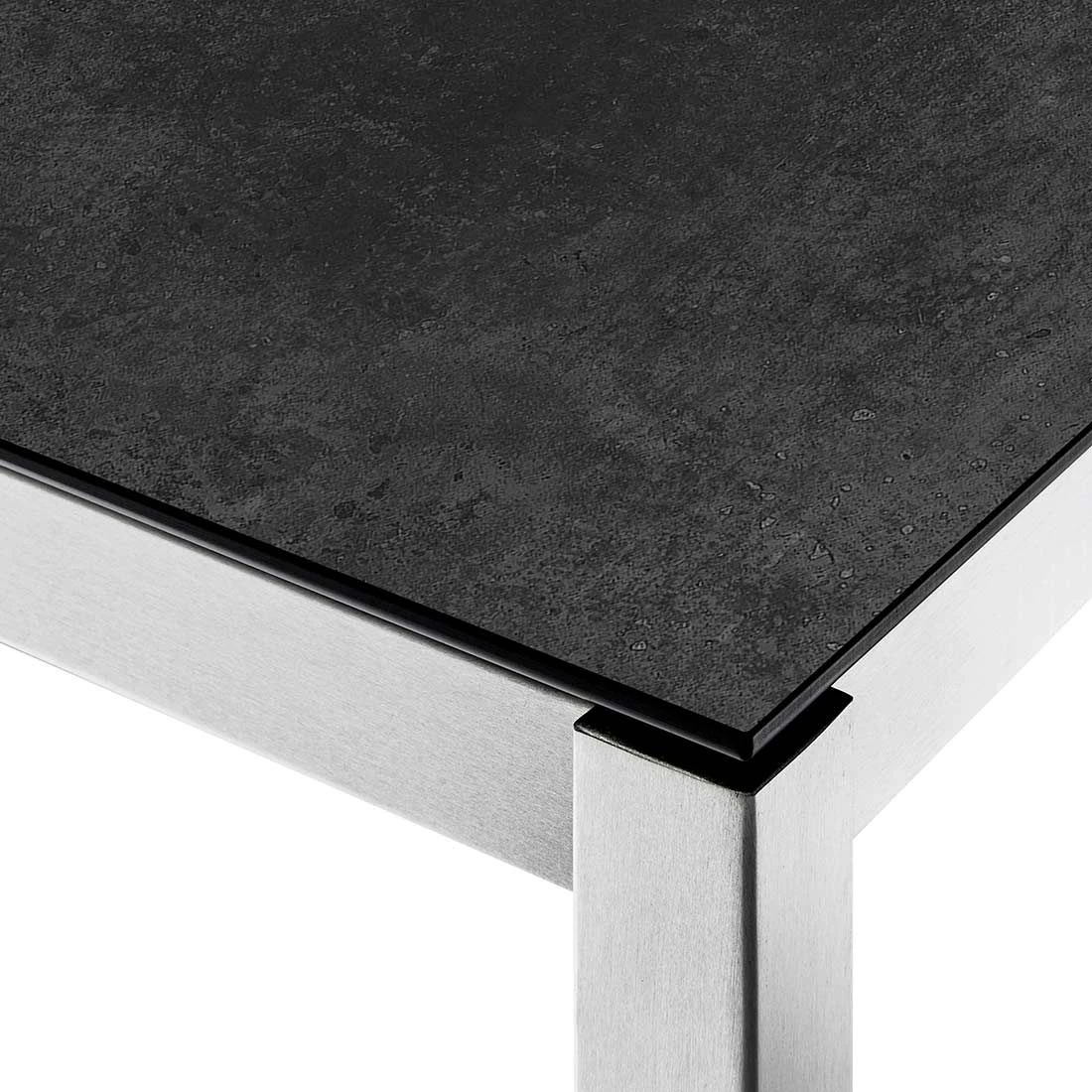 OUTLIV. Kreta Gartentisch 140x80cm Edelstahl/Keramik Silber/Concrete Coal OUTLIV. Kreta Gartentisch 140x80cm Edelstahl/Keramik Silber/Concrete Coal -Outliv outliv kreta gartentisch 140x80cm edelstahl keramik 1379293 4