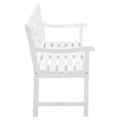 OUTLIV. Landhaus Gartenbank Akazie Weiß -Outliv outliv landhaus 2 sitzerbank 128cm akazie weiss 1239868 3