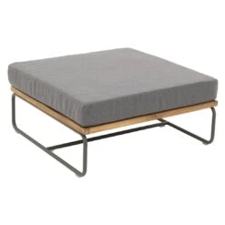 OUTLIV. Largo Ecklounge Stahl/Kunstfaser Anthrazit/Royal Dark Grey -Outliv outliv largo loungeecke 5tlg stahl pulver akazie kissen anthrazit grau 1205394 12