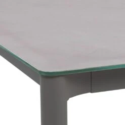 OUTLIV. Leon Gartentisch 220x100cm Aluminium/Glas Grau/Taupe -Outliv outliv leon gartentisch 220x100cm aluminium glaskeramik 1350176 6
