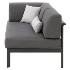 OUTLIV. Leonie Ecklounge 5-tlg. Aluminium/Polyacryl Anthrazit -Outliv outliv leonie loungeecke 5 tlg aluminium polster 1415725 5