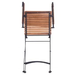 OUTLIV. Lindau Biergartensessel Stahl/Teak Schwarz/Teak -Outliv outliv lindau biergartenklappsessel stahl teak schwarz teak 1081116 8