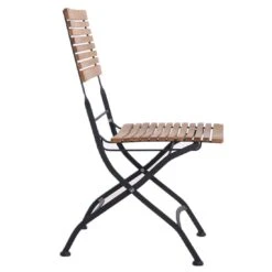 OUTLIV. Lindau Biergartenklappstuhl Stahl/Teak Schwarz/Teak -Outliv outliv lindau biergartenklappstuhl stahl teak schwarz teak 1081127 3