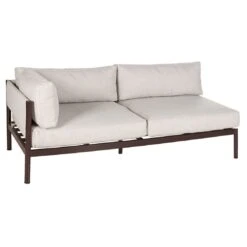 OUTLIV. Loungeset 4tlg. Aluminium/Teak Dunkelbraun/Beige 2 OUTLIV. Loungeset 4tlg. Aluminium/Teak Dunkelbraun/Beige -Outliv outliv loungeset 4tlg aluminium teak 1435173 3