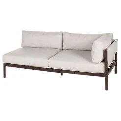 OUTLIV. Loungeset 4tlg. Aluminium/Teak Dunkelbraun/Beige 3 OUTLIV. Loungeset 4tlg. Aluminium/Teak Dunkelbraun/Beige -Outliv outliv loungeset 4tlg aluminium teak 1435173 4