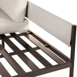 OUTLIV. Loungeset 4tlg. Aluminium/Teak Dunkelbraun/Beige 6 OUTLIV. Loungeset 4tlg. Aluminium/Teak Dunkelbraun/Beige -Outliv outliv loungeset 4tlg aluminium teak 1435173 7