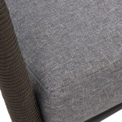 OUTLIV. Mali Gartensessel Aluminium/Rope Anthrazit/Dunkelgrau-Weiß -Outliv outliv mali diningsessel aluminium rope 1353399 7