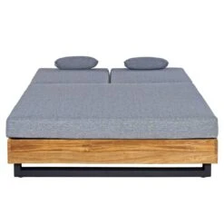 OUTLIV. Madrid Doppelliege Teak Recycelt/Olefin Teak Recycelt/Grau -Outliv outliv marando doppelliege teak recycelt polster 1346799 4