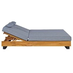 OUTLIV. Madrid Doppelliege Teak Recycelt/Olefin Teak Recycelt/Grau -Outliv outliv marando doppelliege teak recycelt polster 1346799 5