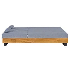 OUTLIV. Madrid Doppelliege Teak Recycelt/Olefin Teak Recycelt/Grau -Outliv outliv marando doppelliege teak recycelt polster 1346799 6