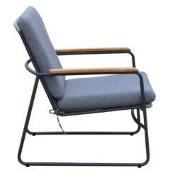 OUTLIV. Maranello Loungesessel Stahl/Rope Schwarz/Grau -Outliv outliv maranello loungesessel stahl rope schwarz grau 1169732 4