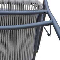 OUTLIV. Maranello Loungesessel Stahl/Rope Schwarz/Grau -Outliv outliv maranello loungesessel stahl rope schwarz grau 1169732 8