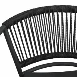 OUTLIV. Mata Gartensessel Aluminium/Rope Anthrazit/Grau -Outliv outliv mata diningsessel aluminium rope 1348724 4