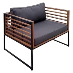 OUTLIV. Maui Loungeset 3-tlg. Schwarz/Anthrazit -Outliv outliv maui loungeset 3 tlg 1441080 4