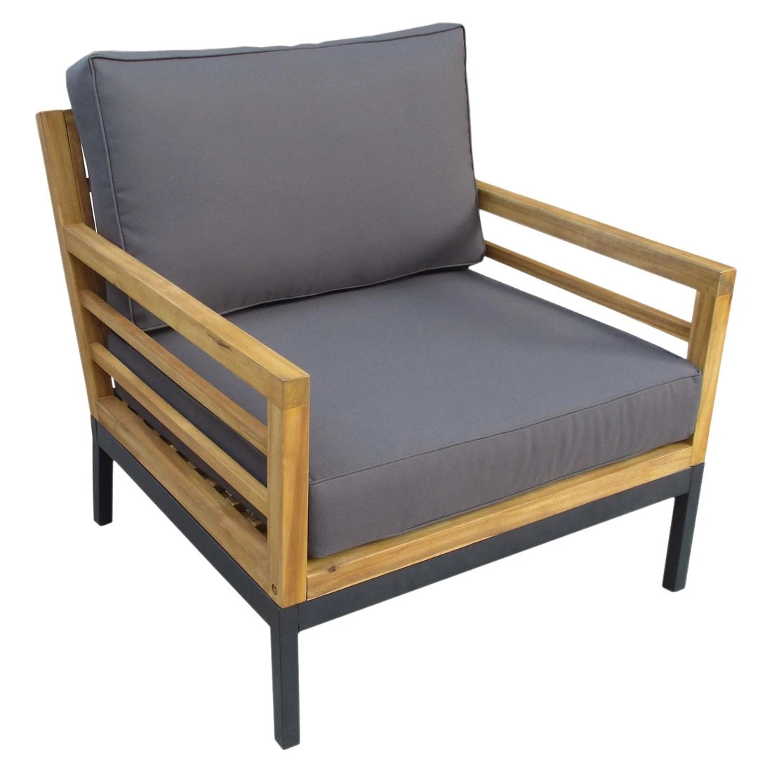 OUTLIV. Merano Loungeset 4-tlg. Akazie/Polyester Anthrazit OUTLIV. Merano Loungeset 4-tlg. Akazie/Polyester Anthrazit -Outliv outliv merano sofagruppe 4 tlg akazie polyester 1337537 6