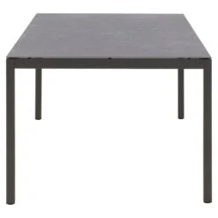 OUTLIV. Mia Gartentisch 180x100cm Aluminium/Keramik Anthrazit/Concrete Coal -Outliv outliv mia gartentisch 180x100cm aluminium keramik 1366115 3