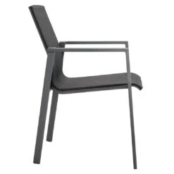 OUTLIV. Mia Stapelsessel Aluminium/Textilene Anthrazit/Coal -Outliv outliv mia stapelsessel aluminium rope 1365620 3