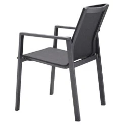 OUTLIV. Mia Stapelsessel Aluminium/Textilene Anthrazit/Coal -Outliv outliv mia stapelsessel aluminium rope 1365620 4