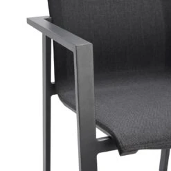 OUTLIV. Mia Stapelsessel Aluminium/Textilene Anthrazit/Coal -Outliv outliv mia stapelsessel aluminium rope 1365620 5