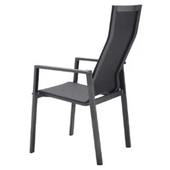 OUTLIV. Mia Stapelsessel Hoch Aluminium/Textilene Anthrazit/Coal -Outliv outliv mia stapelsessel hoch aluminium rope 1365664 4