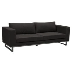 OUTLIV. By Detlef Steves Miami 2-Sitzer Sofa Sunbrella Anthrazit/Sooty