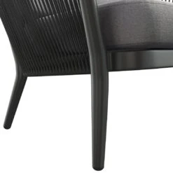 OUTLIV. Monet Ecklounge Aluminium/Rope Inkl. Kissen Schwarz/Dunkelgrau -Outliv outliv monet loungeecke aluminium rope inkl kissen 1412887 9