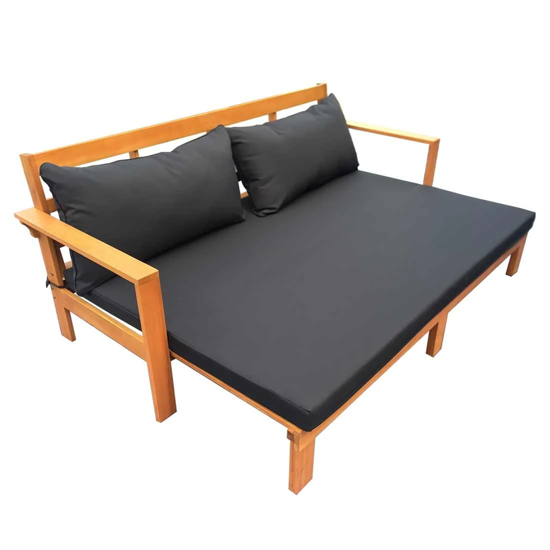 OUTLIV. Nadra Daybed Eukalyptus/Polyester Teak Look/Grau OUTLIV. Nadra Daybed Eukalyptus/Polyester Teak Look/Grau -Outliv outliv nadra daybed 1333082 1