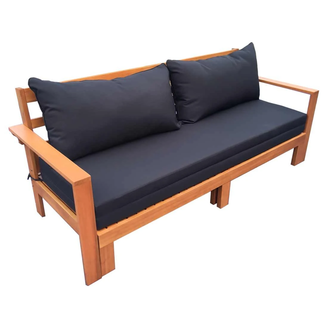 OUTLIV. Nadra Daybed Eukalyptus/Polyester Teak Look/Grau OUTLIV. Nadra Daybed Eukalyptus/Polyester Teak Look/Grau -Outliv outliv nadra daybed 1333082 2