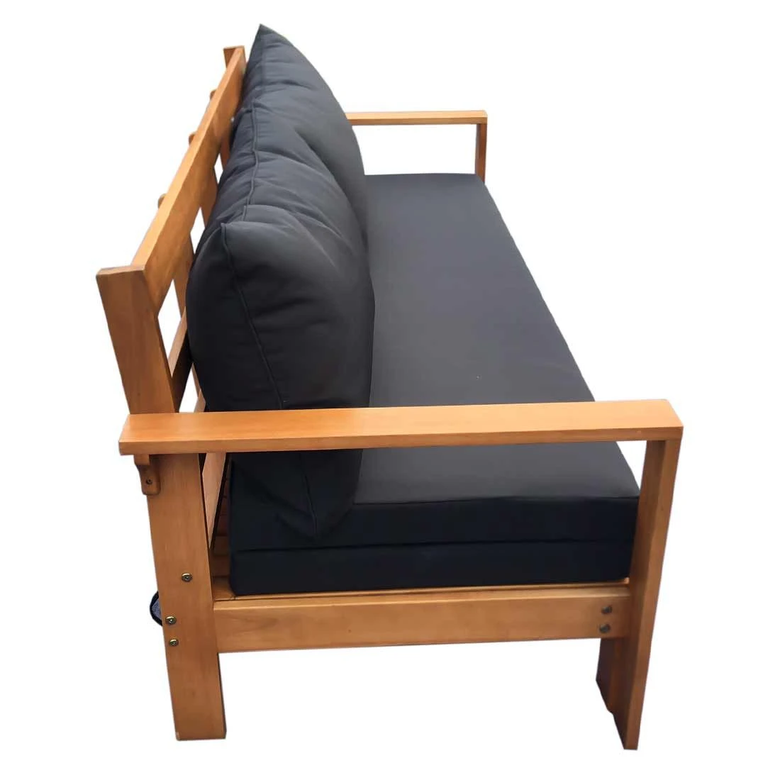 OUTLIV. Nadra Daybed Eukalyptus/Polyester Teak Look/Grau OUTLIV. Nadra Daybed Eukalyptus/Polyester Teak Look/Grau -Outliv outliv nadra daybed 1333082 3