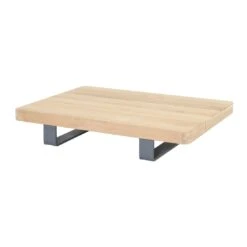 OUTLIV. New York Ecklounge Aluminium/Olefin Teak Natur -Outliv outliv new york lounge corner set alu teak natur teak natur 1267434 6