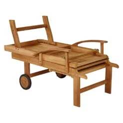 OUTLIV. Ontario Gartenliege Teak Natur -Outliv outliv odin gartenliege teak natur 1346733 12