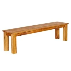 OUTLIV. Ontako Gartenmöbelset 3-tlg. Tisch 200x100 Cm Teak Natur -Outliv outliv ontako gartenmoebelset 3 tlg aluminium teak recycelt 1400567 6