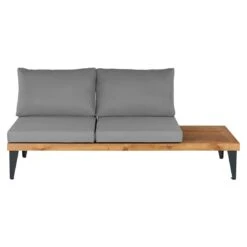 OUTLIV. Oro Ecklounge 3-tlg. Stahl/Suntex Anthrazit/Hellgrau -Outliv outliv oro loungeset 3 tlg stahl suntex 1371538 5