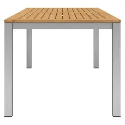 OUTLIV. Oviedo Ausziehtisch 180/240x90cm Edelstahl/Teak Natur -Outliv outliv oviedo ausziehtisch 180 240x90cm edelstahl teak 772907 5