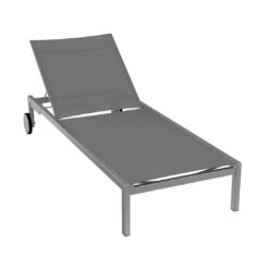 Outliv -Outliv outliv oviedo rollliege schwarz grau edelstahl textilen 1 3