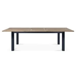 OUTLIV. Oxford Ausziehtisch 200/260x100cm Edelstahl/Teak Recycelt Charcoal/Teak Recycelt -Outliv outliv oxford ausziehtisch 200 260x100cm edelstahl teak recycelt 1347371 7