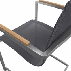 OUTLIV. Rimini Gartenmöbelset 5-tlg. Mit Tisch 160x90 Cm Silber-Schwarz/Zement -Outliv outliv parla gartenmoebelset 5 tlg mit tisch 160x90 cm 1422600 13
