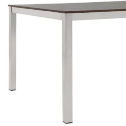 OUTLIV. Rimini Gartenmöbelset 5-tlg. Mit Tisch 160x90 Cm Silber-Schwarz/Zement -Outliv outliv parla gartenmoebelset 5 tlg mit tisch 160x90 cm 1422600 4