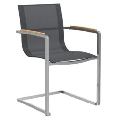 OUTLIV. Rimini Gartenmöbelset 5-tlg. Mit Tisch 160x90 Cm Silber-Schwarz/Zement -Outliv outliv parla gartenmoebelset 5 tlg mit tisch 160x90 cm 1422600 7