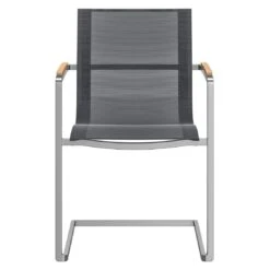 OUTLIV. Rimini Gartenmöbelset 5-tlg. Mit Tisch 160x90 Cm Silber-Schwarz/Zement -Outliv outliv parla gartenmoebelset 5 tlg mit tisch 160x90 cm 1422600 8