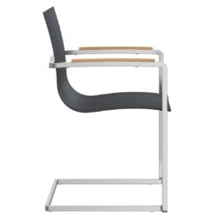 OUTLIV. Rimini Gartenmöbelset 5-tlg. Mit Tisch 160x90 Cm Silber-Schwarz/Zement -Outliv outliv parla gartenmoebelset 5 tlg mit tisch 160x90 cm 1422600 9